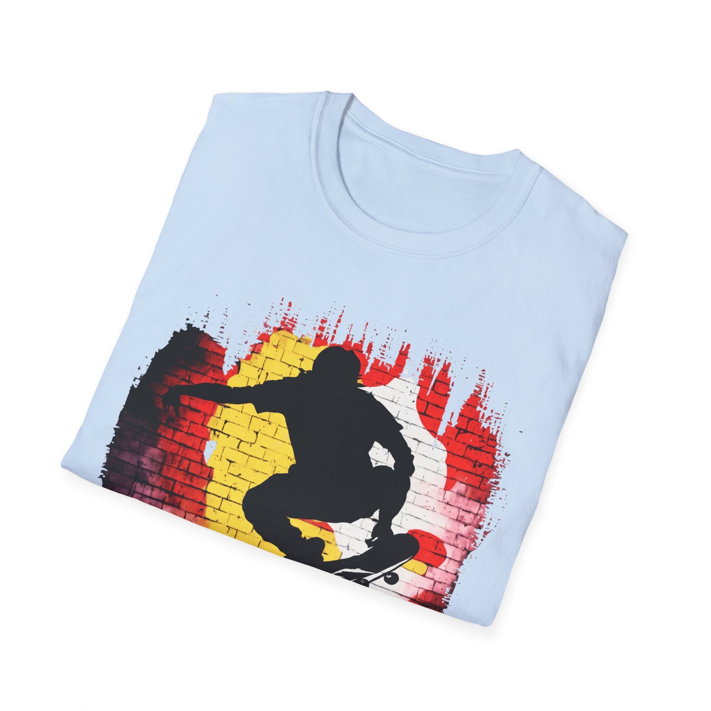 Graffiti Skate Unisex Softstyle T-Shirt