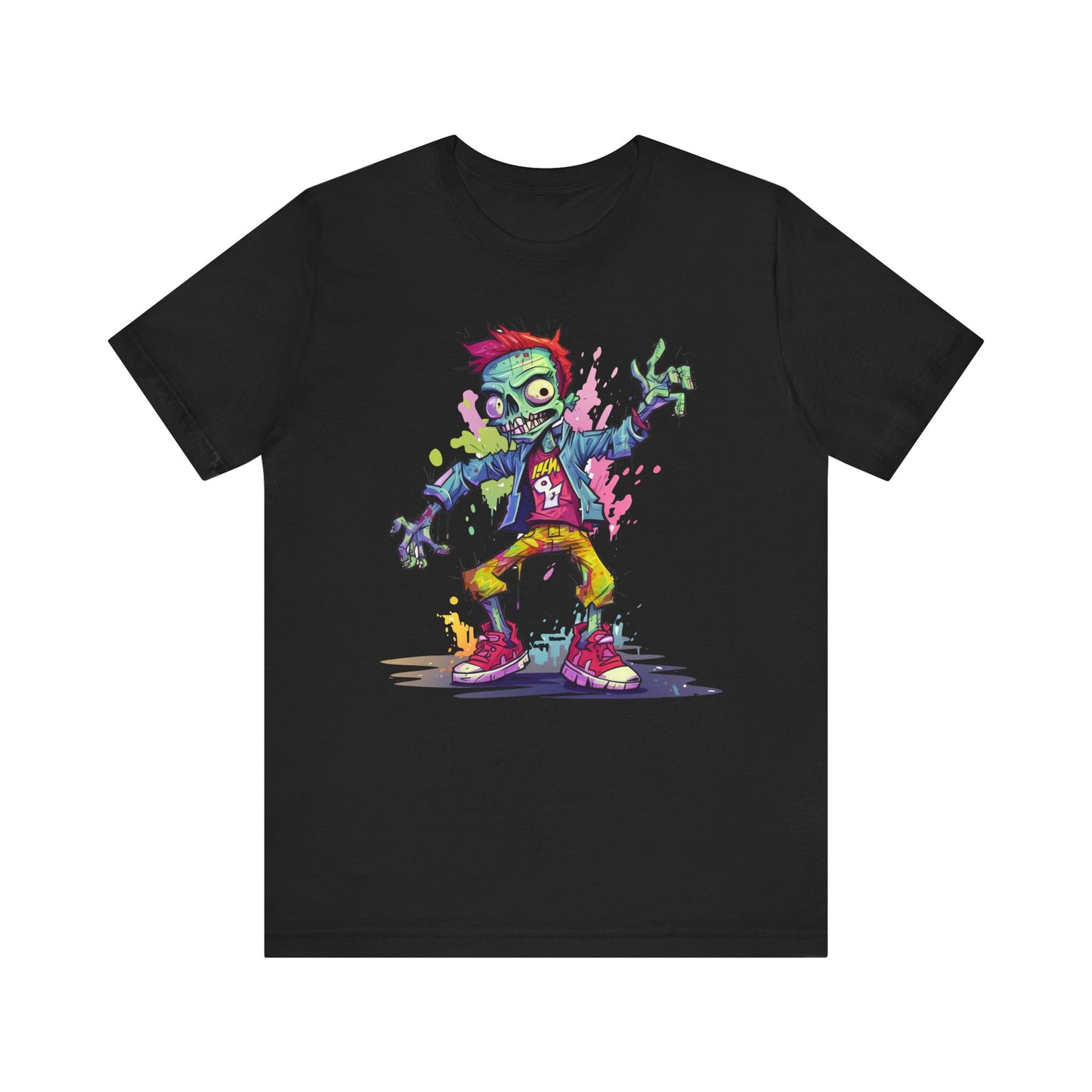 Graffiti Zombie 3 Unisex Jersey Short Sleeve Tee