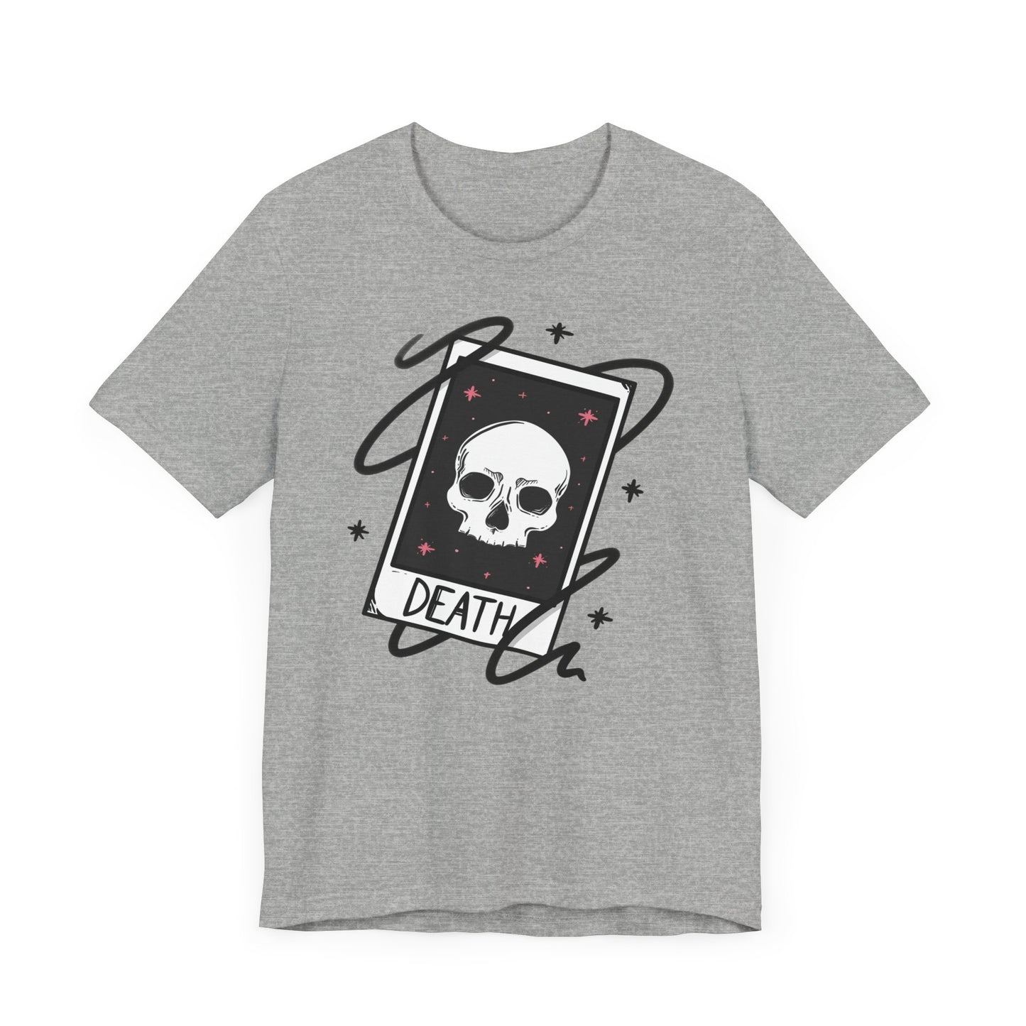 Death Tarot Card Unisex Jersey Short Sleeve Tee
