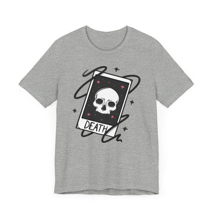 Death Tarot Card Unisex Jersey Short Sleeve Tee