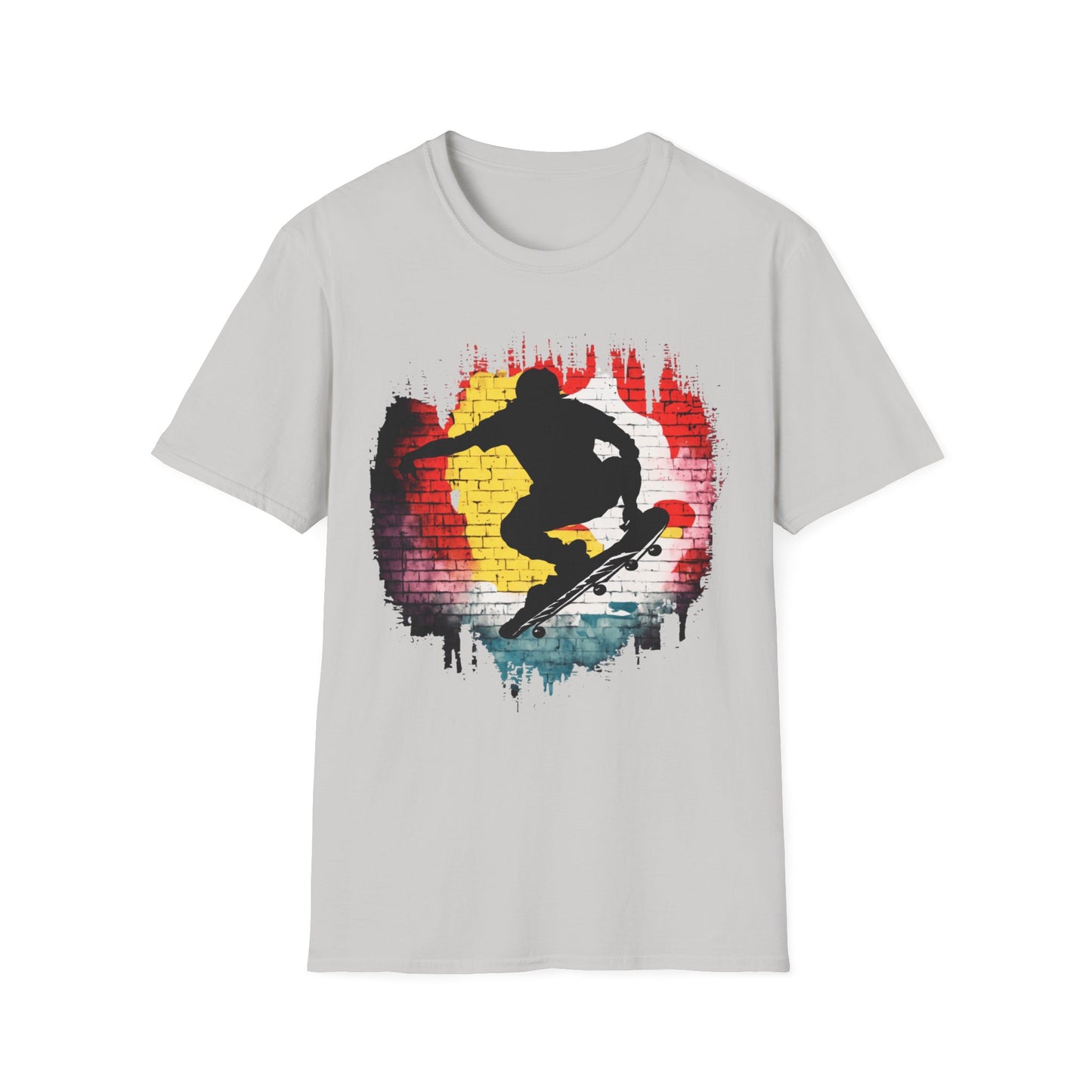 Graffiti Skate Unisex Softstyle T-Shirt