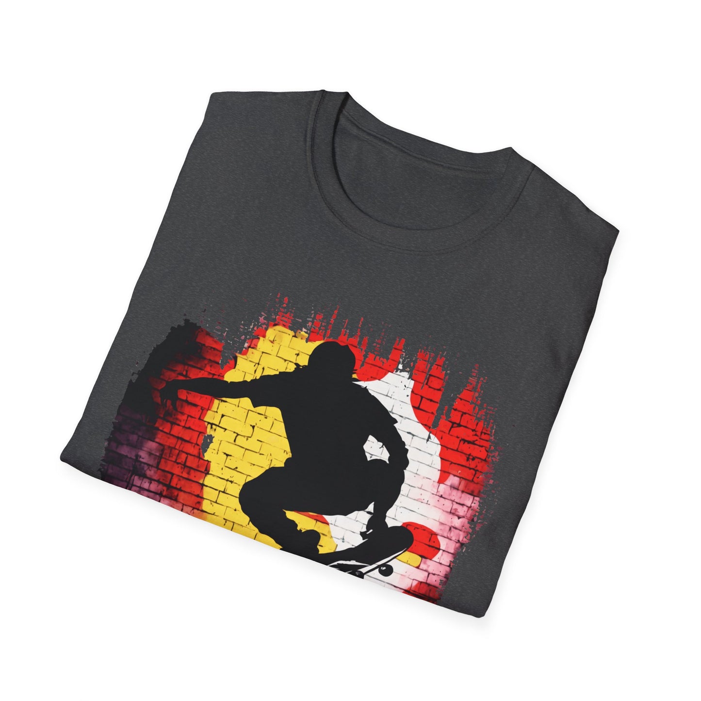 Graffiti Skate Unisex Softstyle T-Shirt