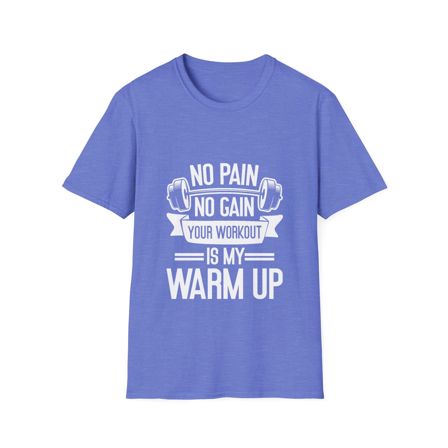 No Pian, No Gain Unisex Softstyle T-Shirt