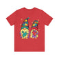 Neurodiversity knomes Jersey Short Sleeve Tee