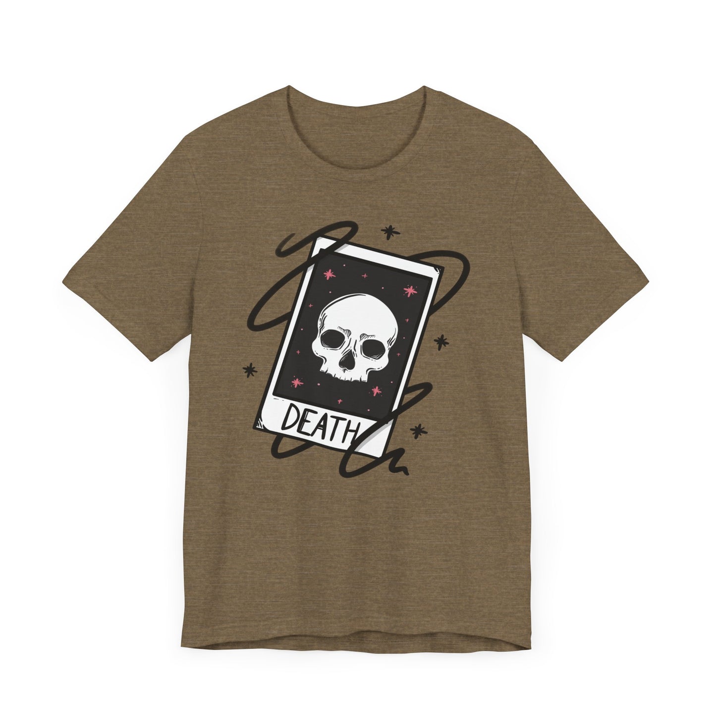 Death Tarot Card Unisex Jersey Short Sleeve Tee
