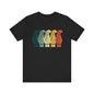 Guitar Headstocks Unisex Jersey Short Sleeve Tee