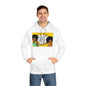 Comic Book True Love Unisex Fleece Hoodie, Fleece Hoodie Unisex, Comfortable Hooded Sweatshirt, Cozy Winter Wear, Gender-Inclusive Outerwear
