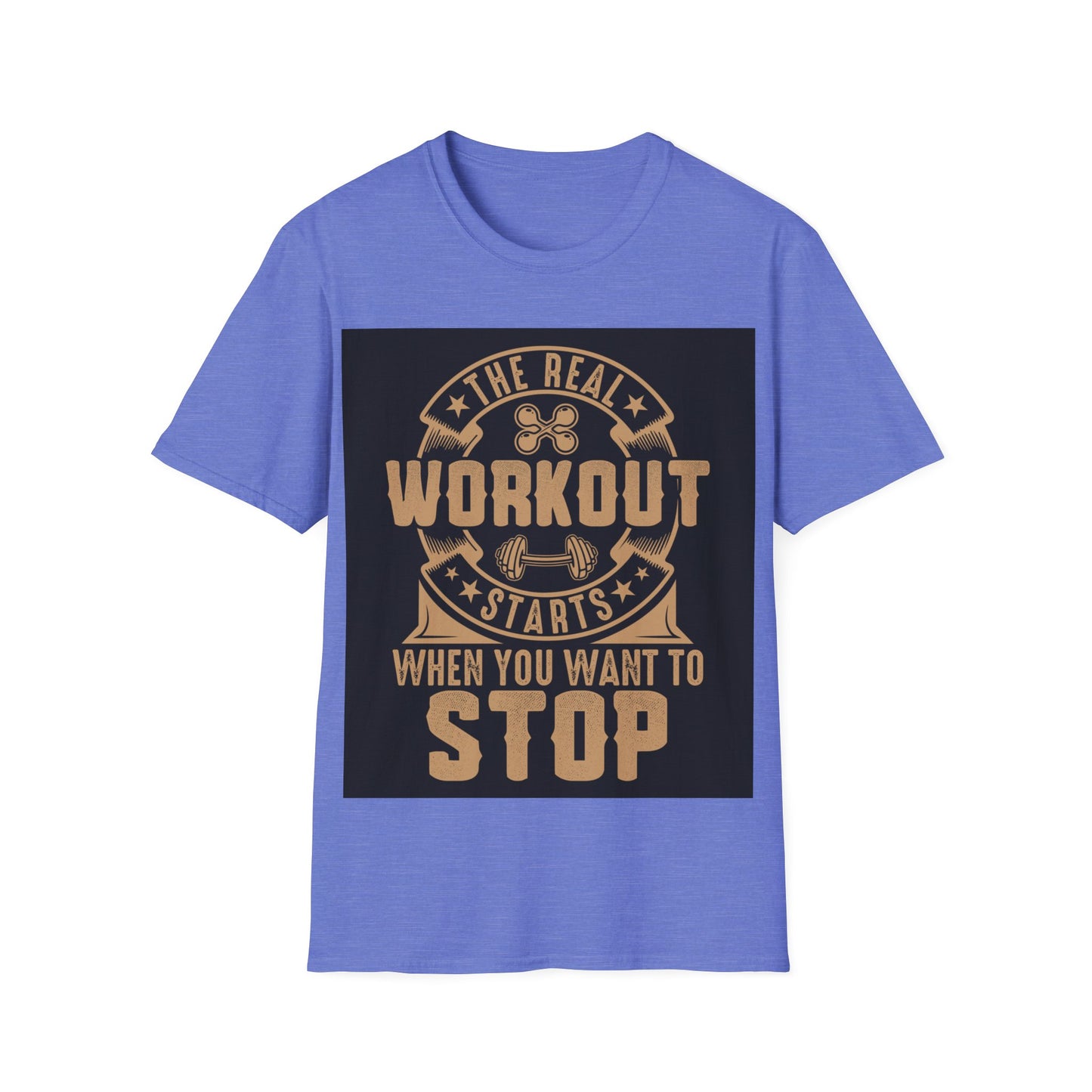 The Real Workout Unisex Softstyle T-Shirt