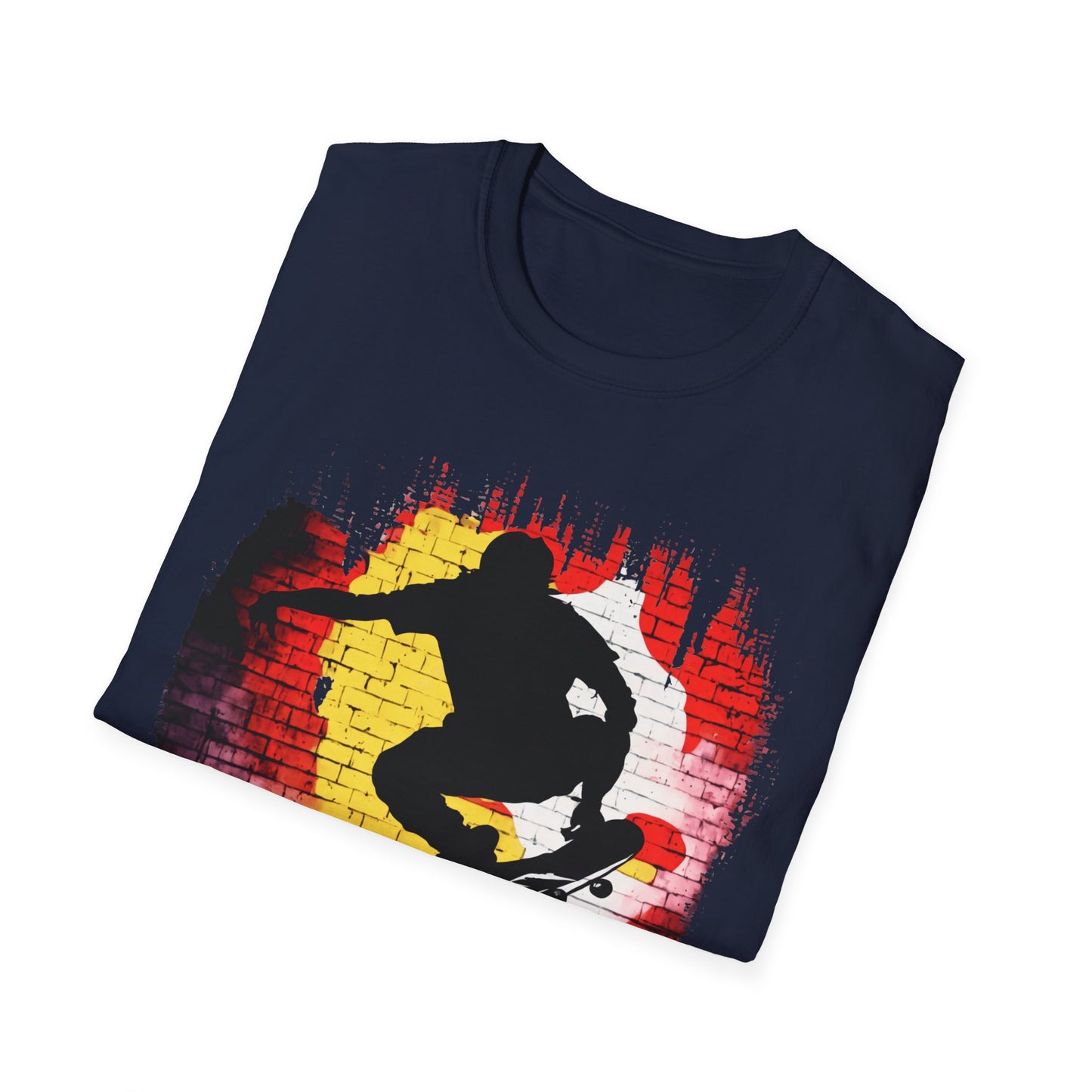Graffiti Skate Unisex Softstyle T-Shirt