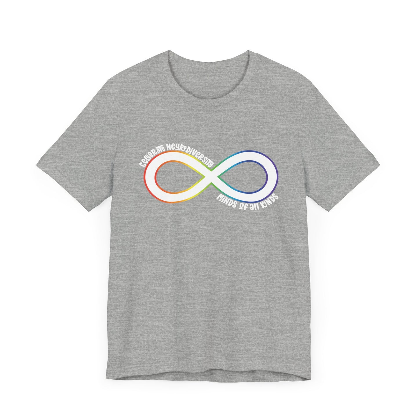 Celebrate neurodiversity 2 Unisex Jersey Short Sleeve Tee