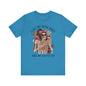 I like my books spicy and my coffee icy Unisex Jersey Short Sleeve Tee