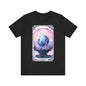 The Crystal Ball of Secrets Jersey unisex tee, Halloween Graphic Tee, Spooky Shirt, Trick or Treat Tee, Halloween Costume, Festive Gift