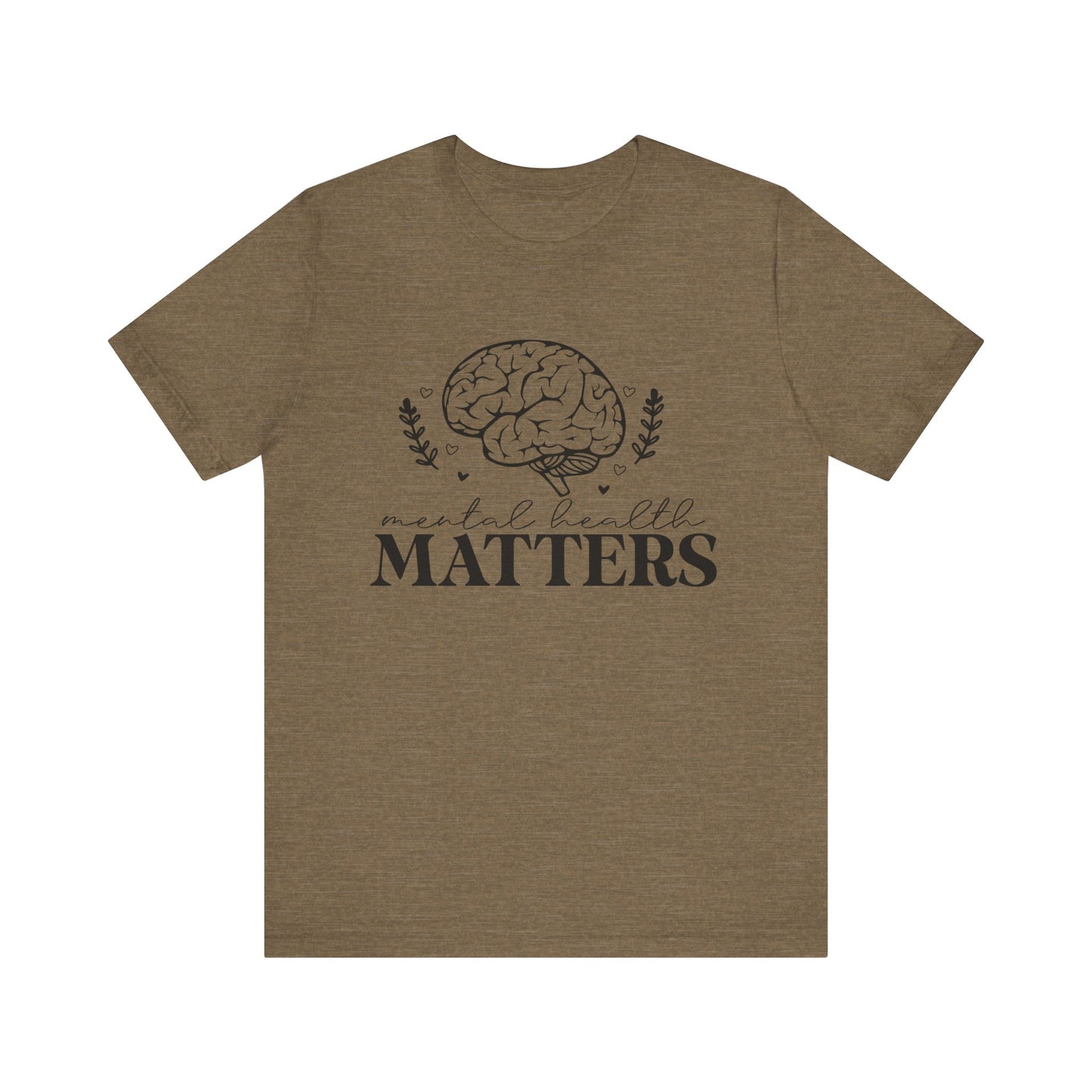 Mental health matters 3 Unisex Jersey Short Sleeve Tee