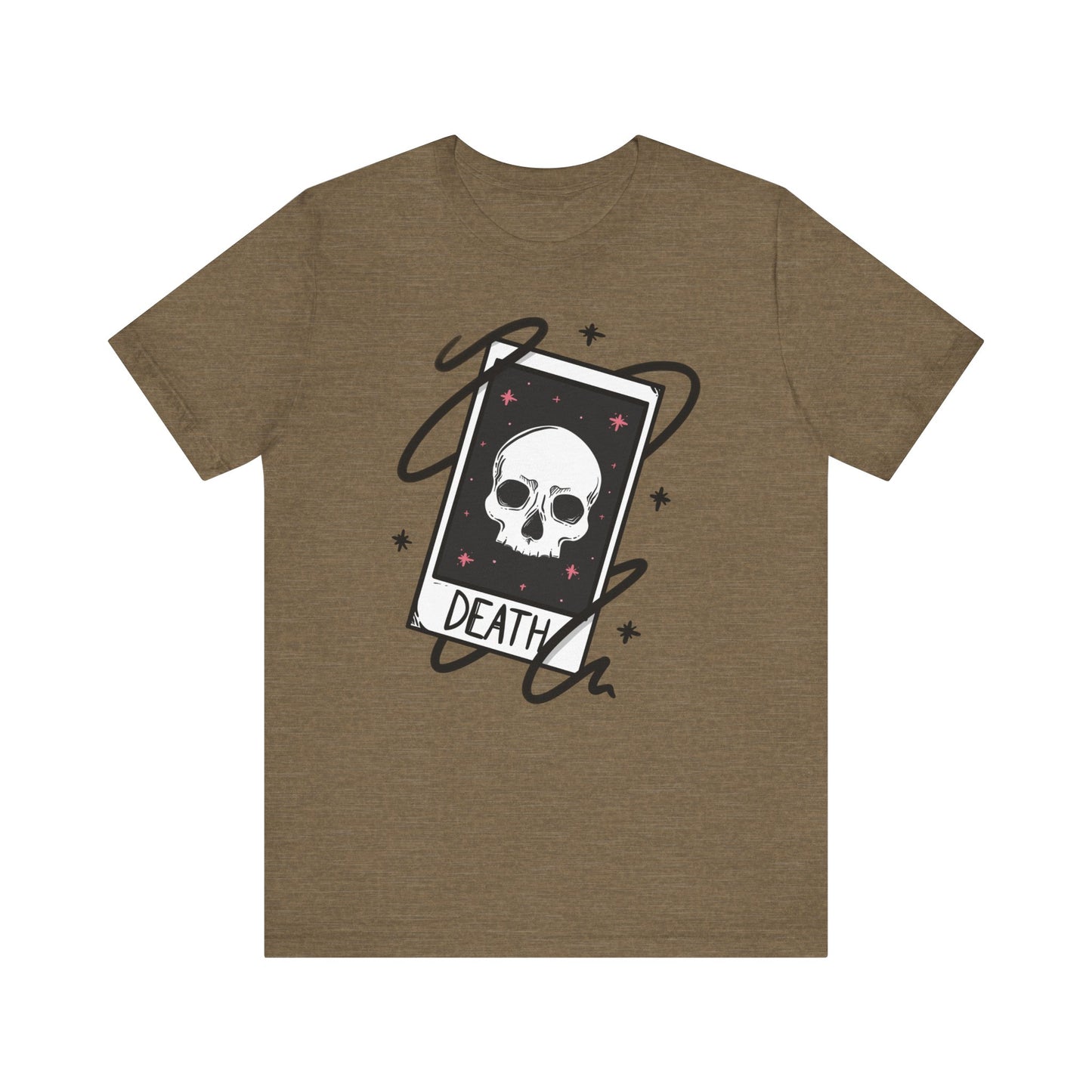 Death Tarot Card Unisex Jersey Short Sleeve Tee