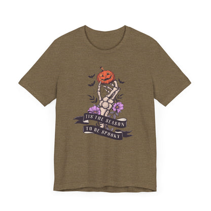 Tis the season to be spooky Jersey Short Sleeve Tee