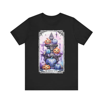 The Pumpkin Patch Jersey unisex tee, Halloween Graphic Tee, Spooky Shirt, Trick or Treat Tee, Halloween Costume, Festive Gift