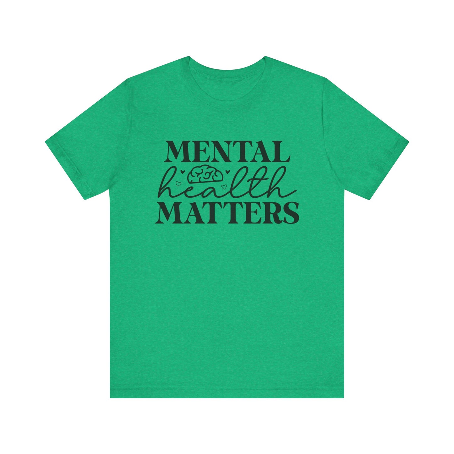 Mental health matters Unisex Jersey Short Sleeve Tee