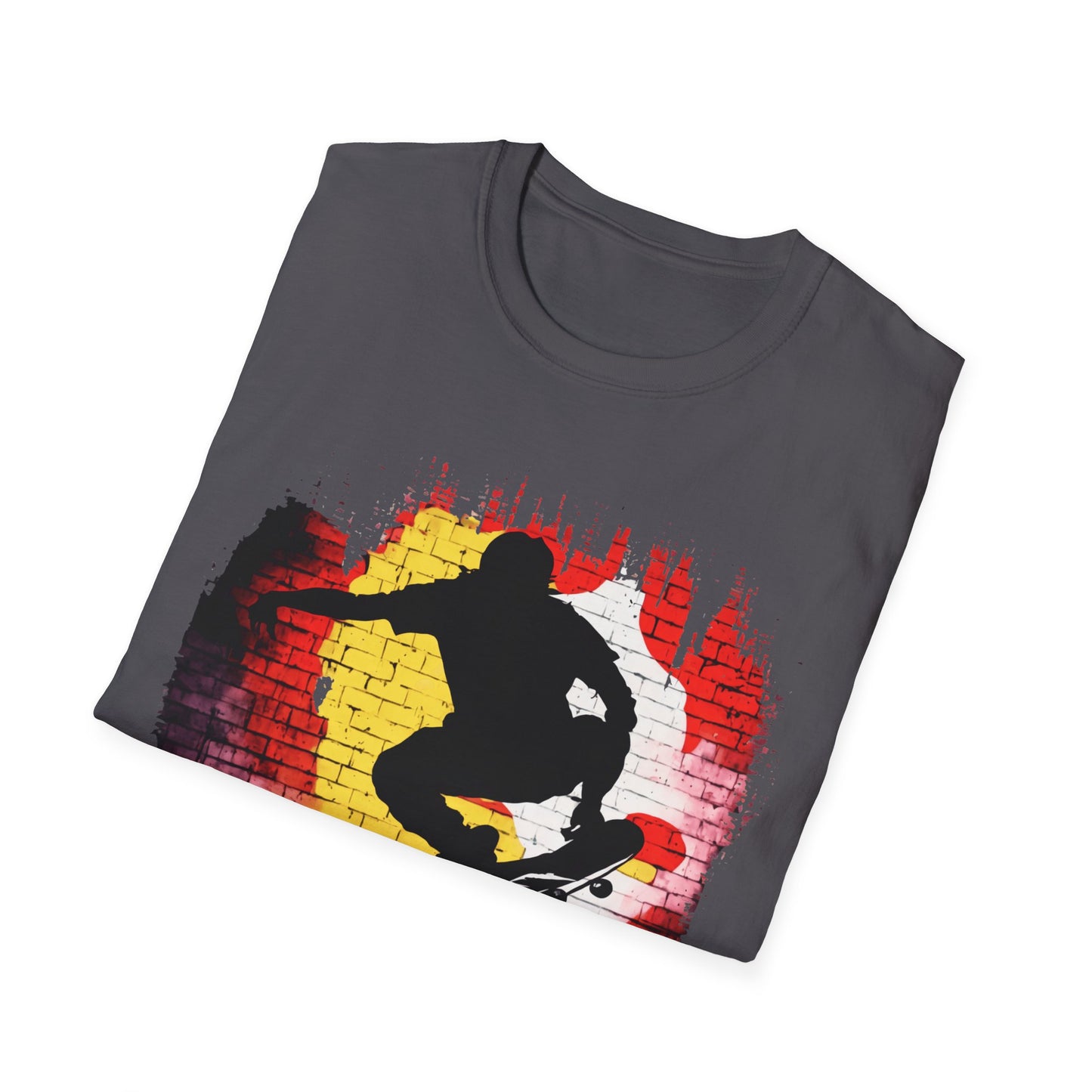 Graffiti Skate Unisex Softstyle T-Shirt