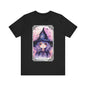 The Mystic Witch Jersey unisex tee, Halloween Graphic Tee, Spooky Shirt, Trick or Treat Tee, Halloween Costume, Festive Gift