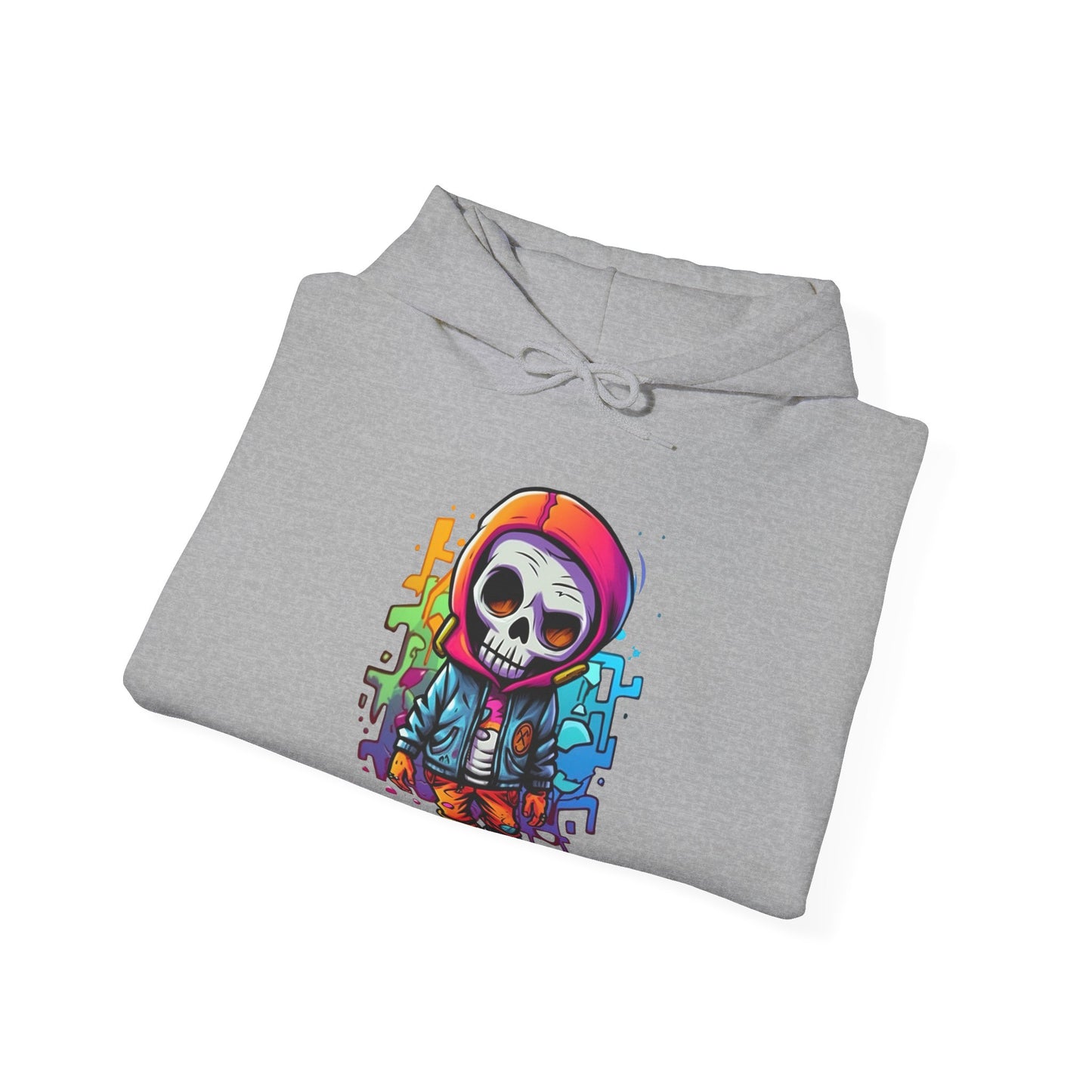 Graffiti Skullboy 6 Unisex Heavy Blend™ Hooded Sweatshirt
