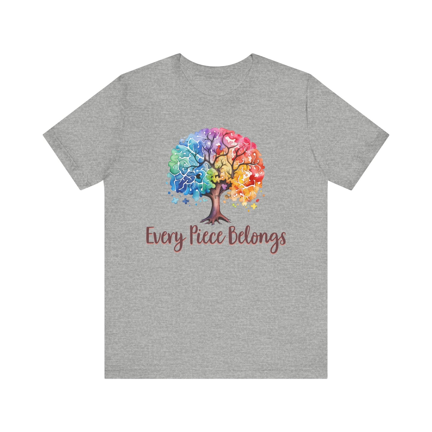 Every piece belongs Unisex Jersey Short Sleeve Tee