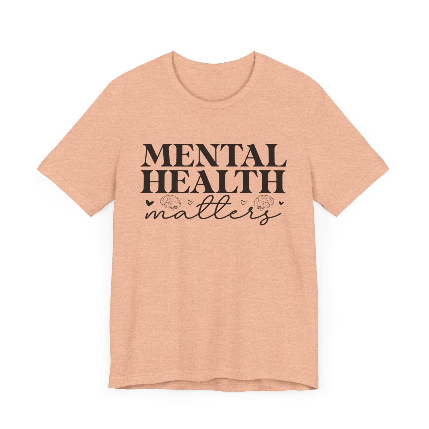 Mental health matters 2 Unisex Jersey Short Sleeve Tee