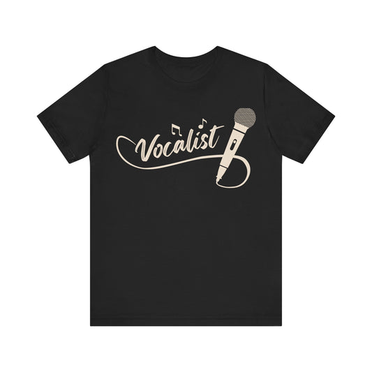 Vocalist Unisex Jersey Short Sleeve Tee