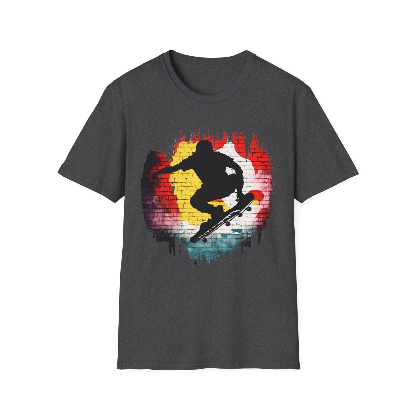 Graffiti Skate Unisex Softstyle T-Shirt