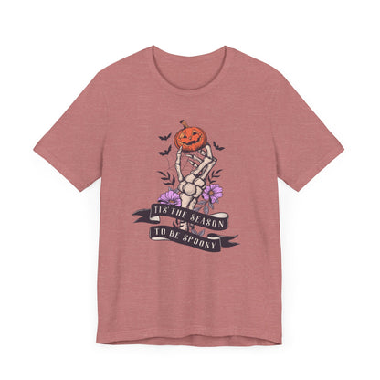 Tis the season to be spooky Jersey Short Sleeve Tee