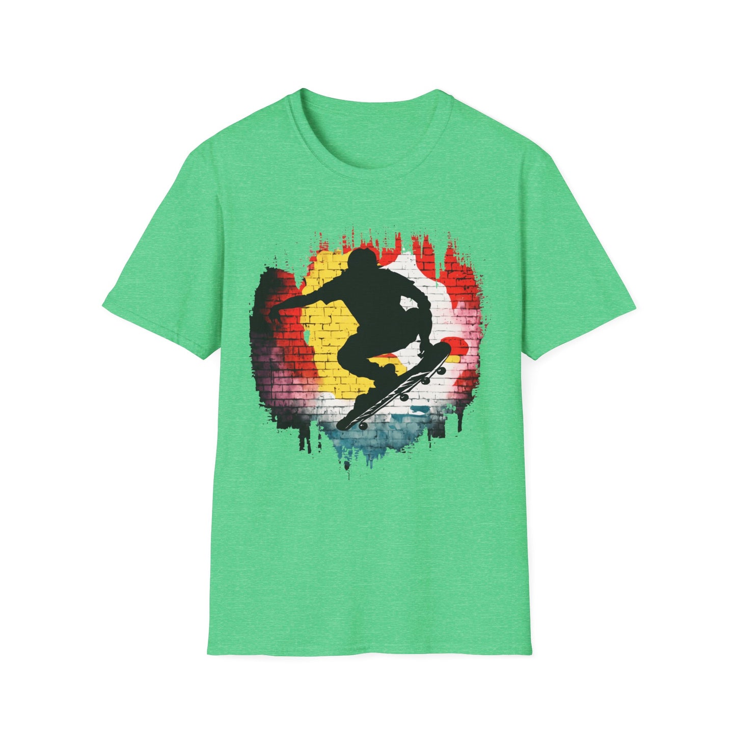 Graffiti Skate Unisex Softstyle T-Shirt