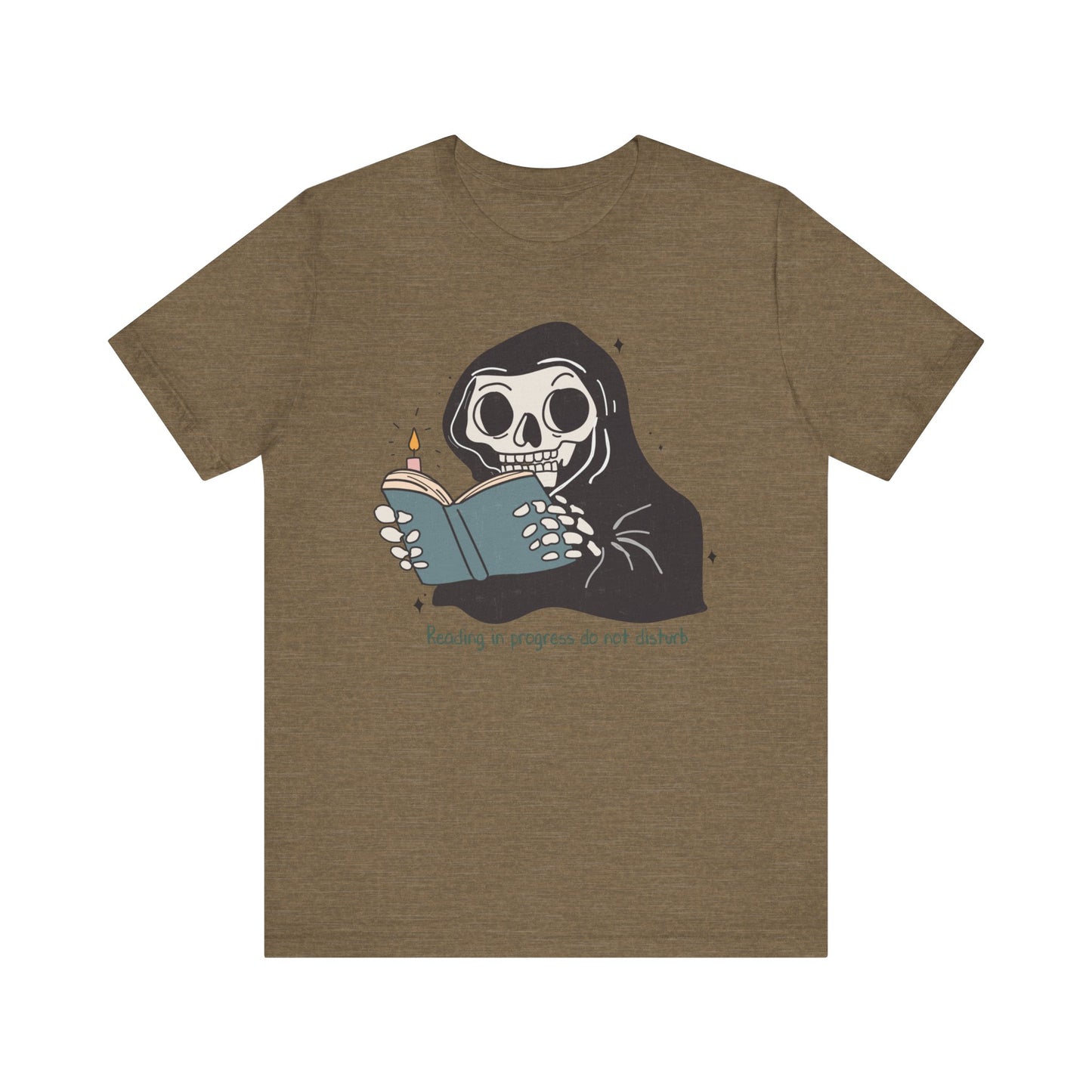 Reading in progress, do not disturb Unisex Jersey Short Sleeve Tee