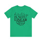 Healing is not linear Unisex Jersey Short Sleeve Tee