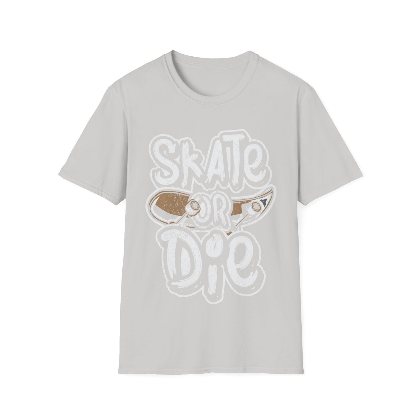 Skate Or Die Unisex Softstyle T-Shirt