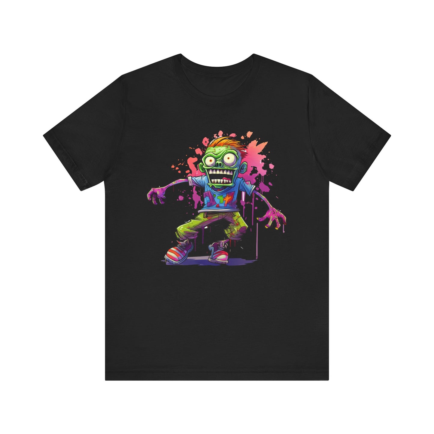 Graffiti Zombie 5 Unisex Jersey Short Sleeve Tee