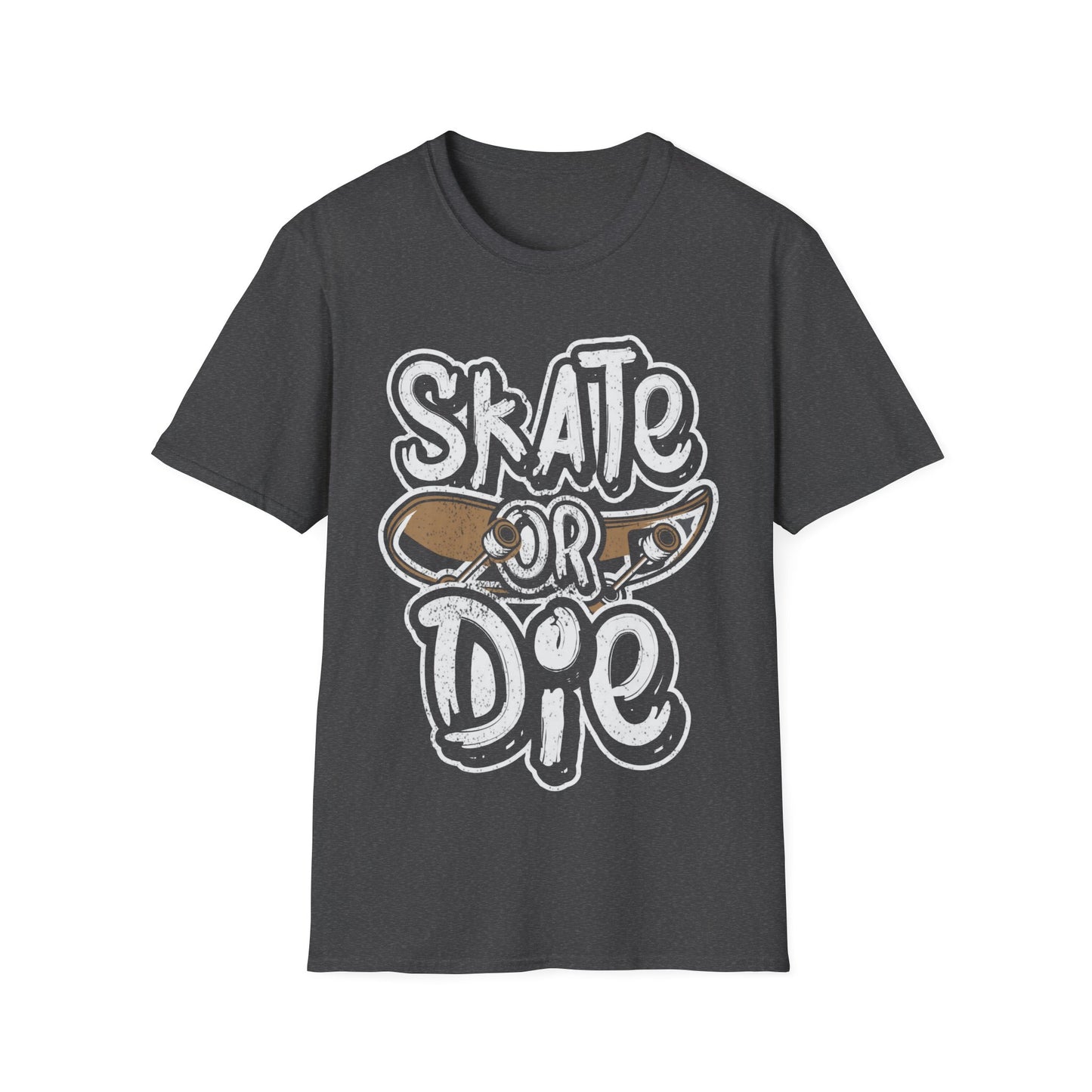 Skate Or Die Unisex Softstyle T-Shirt