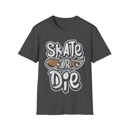 Skate Or Die Unisex Softstyle T-Shirt