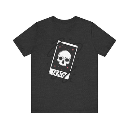 Death Tarot Card Unisex Jersey Short Sleeve Tee