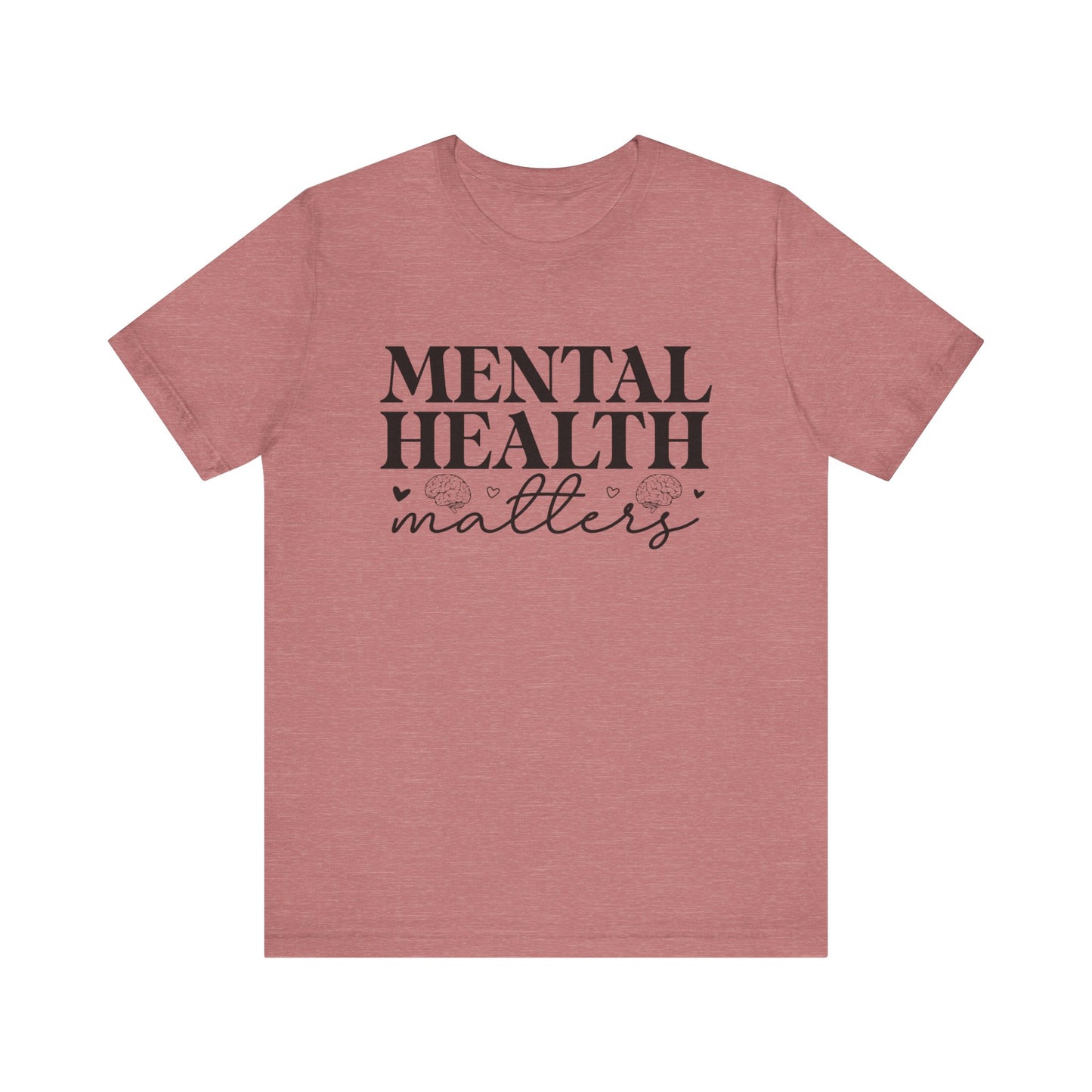 Mental health matters 2 Unisex Jersey Short Sleeve Tee