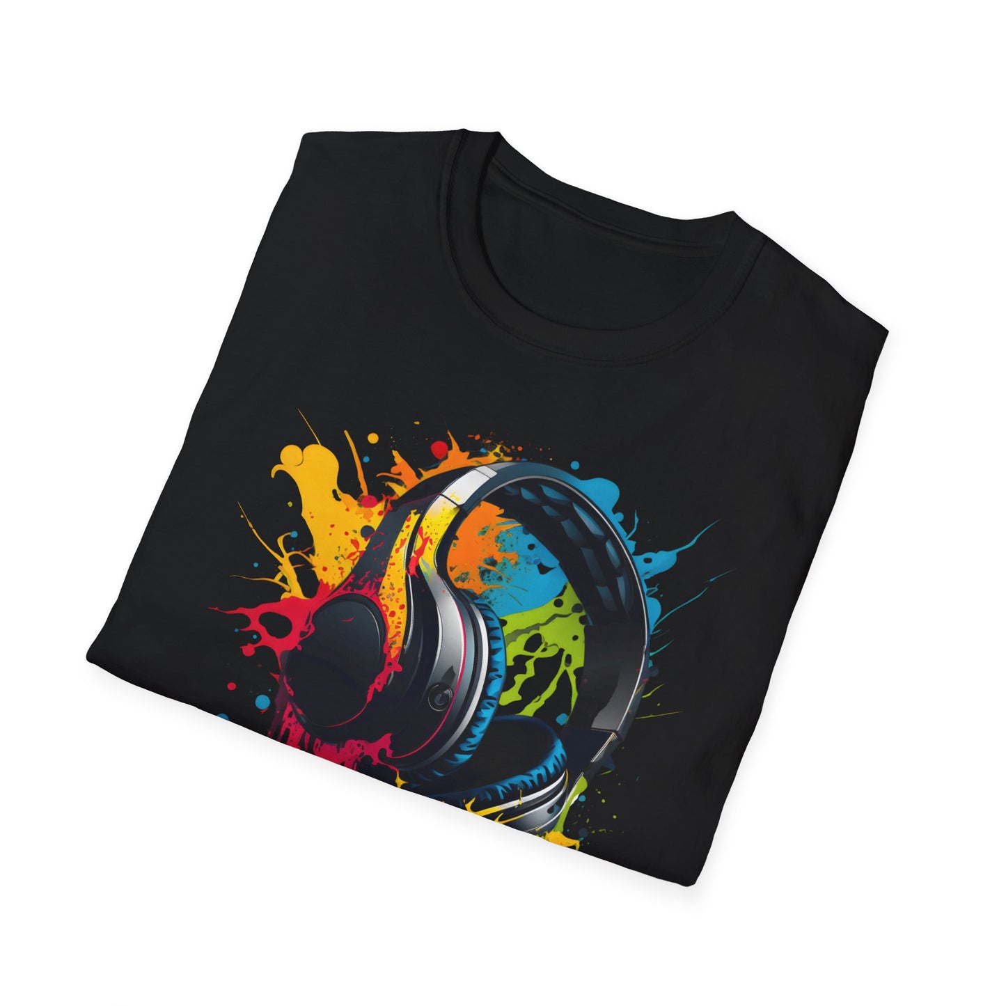 Gaming Headphones Unisex Softstyle T-Shirt