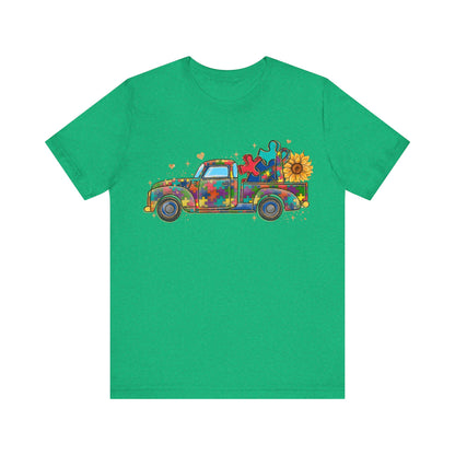 Neurodiversity classic truck Jersey Short Sleeve Tee