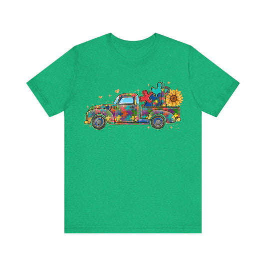 Neurodiversity classic truck Jersey Short Sleeve Tee