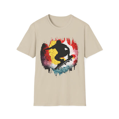 Graffiti Skate Unisex Softstyle T-Shirt