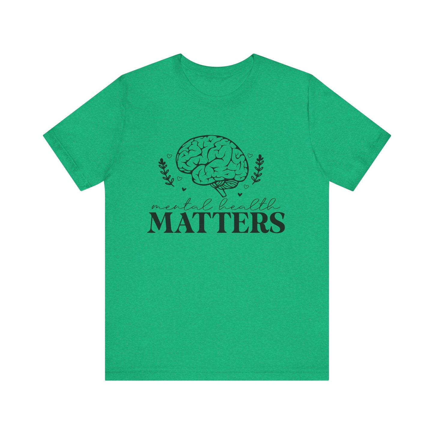 Mental health matters 3 Unisex Jersey Short Sleeve Tee