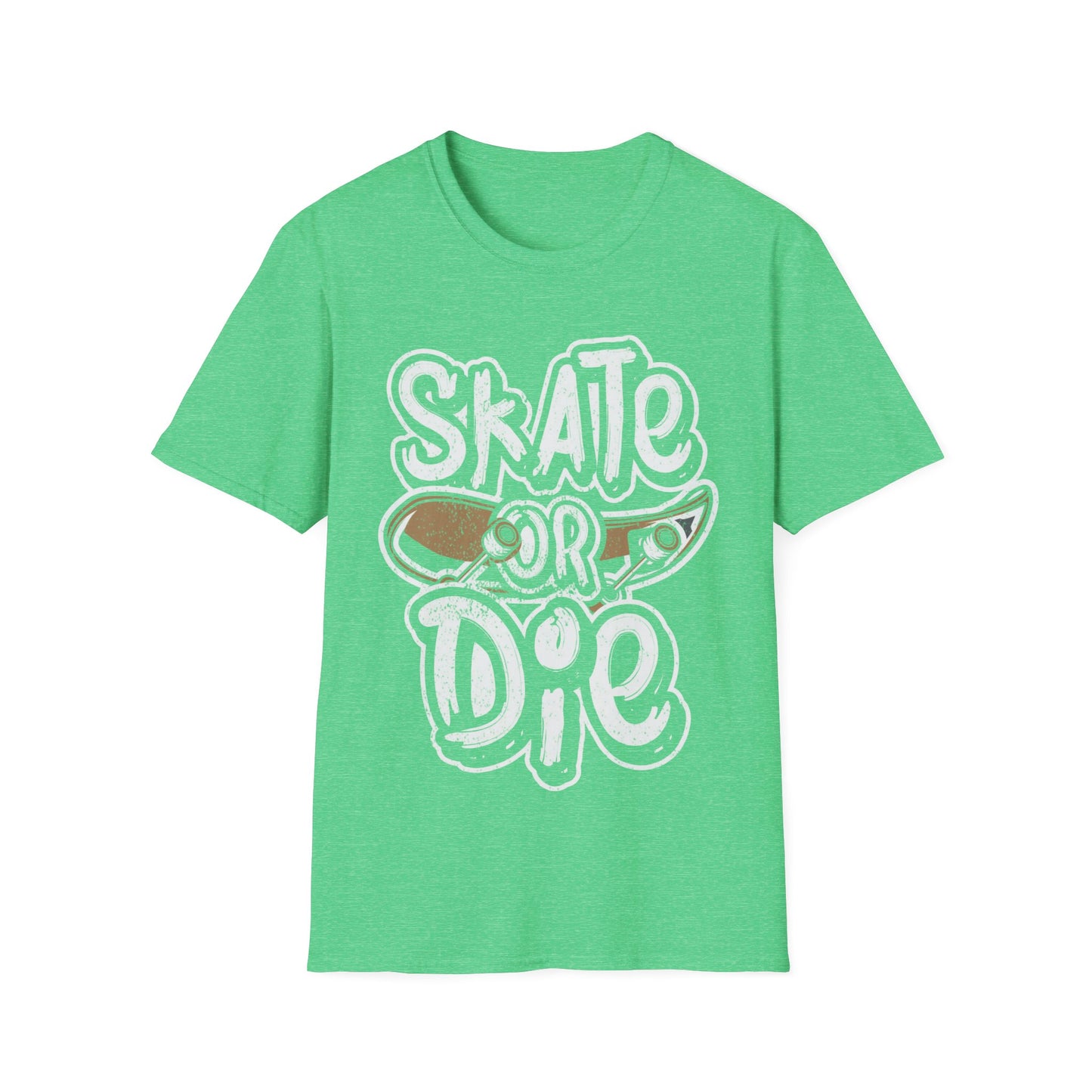 Skate Or Die Unisex Softstyle T-Shirt