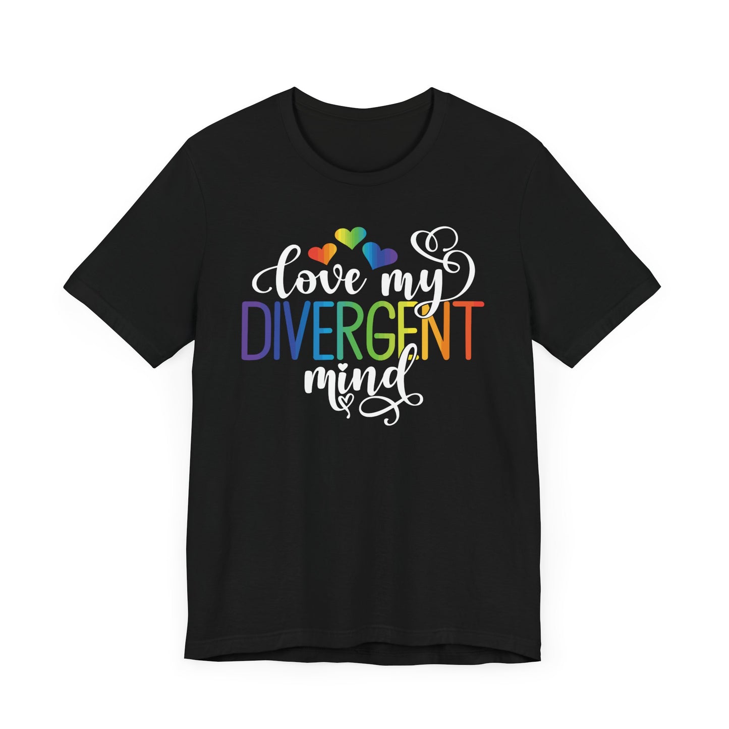 Love my divergent mind Unisex Jersey Short Sleeve Tee
