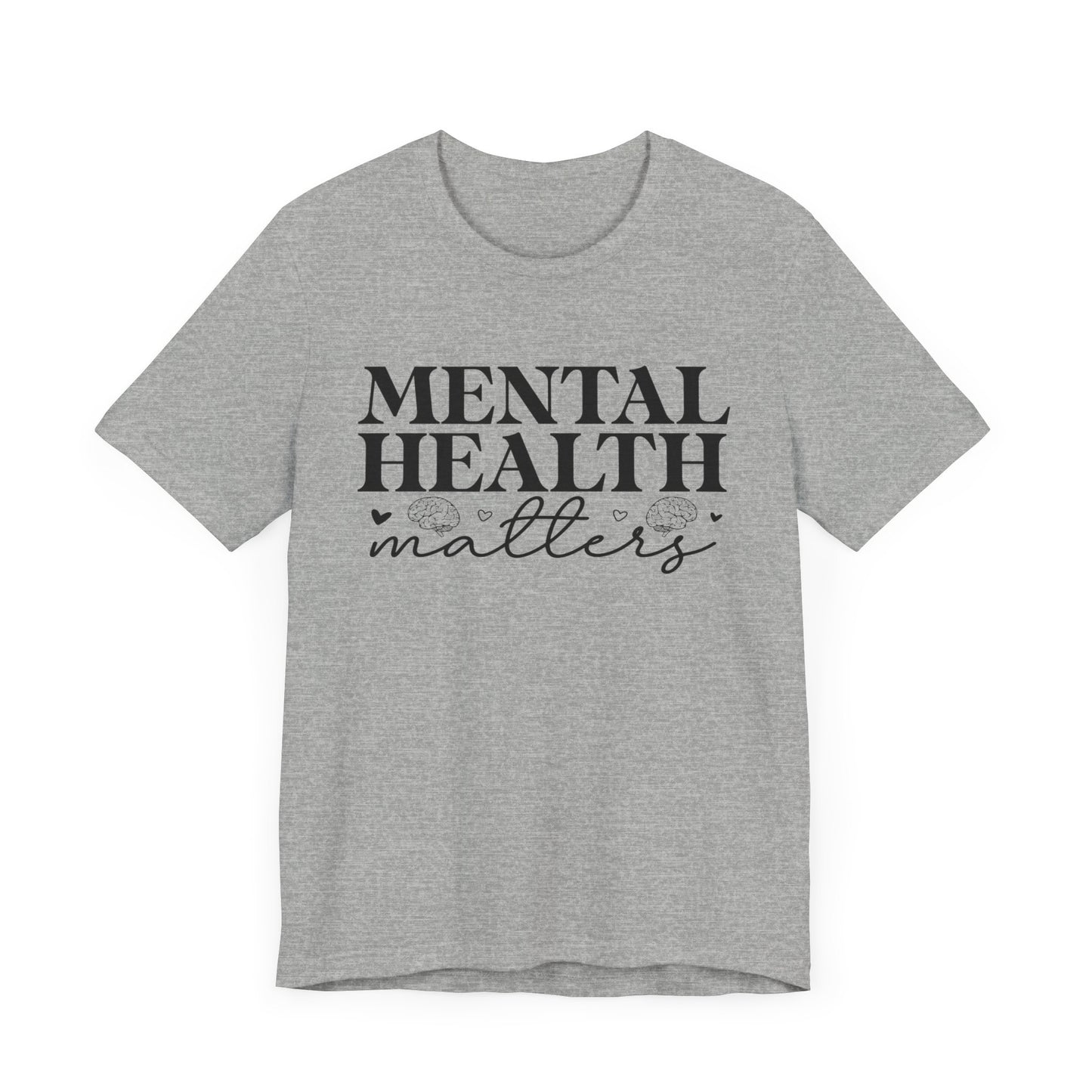 Mental health matters 2 Unisex Jersey Short Sleeve Tee