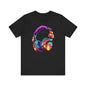 Retro 90's music Headphones 2 Unisex Jersey Short Sleeve Tee
