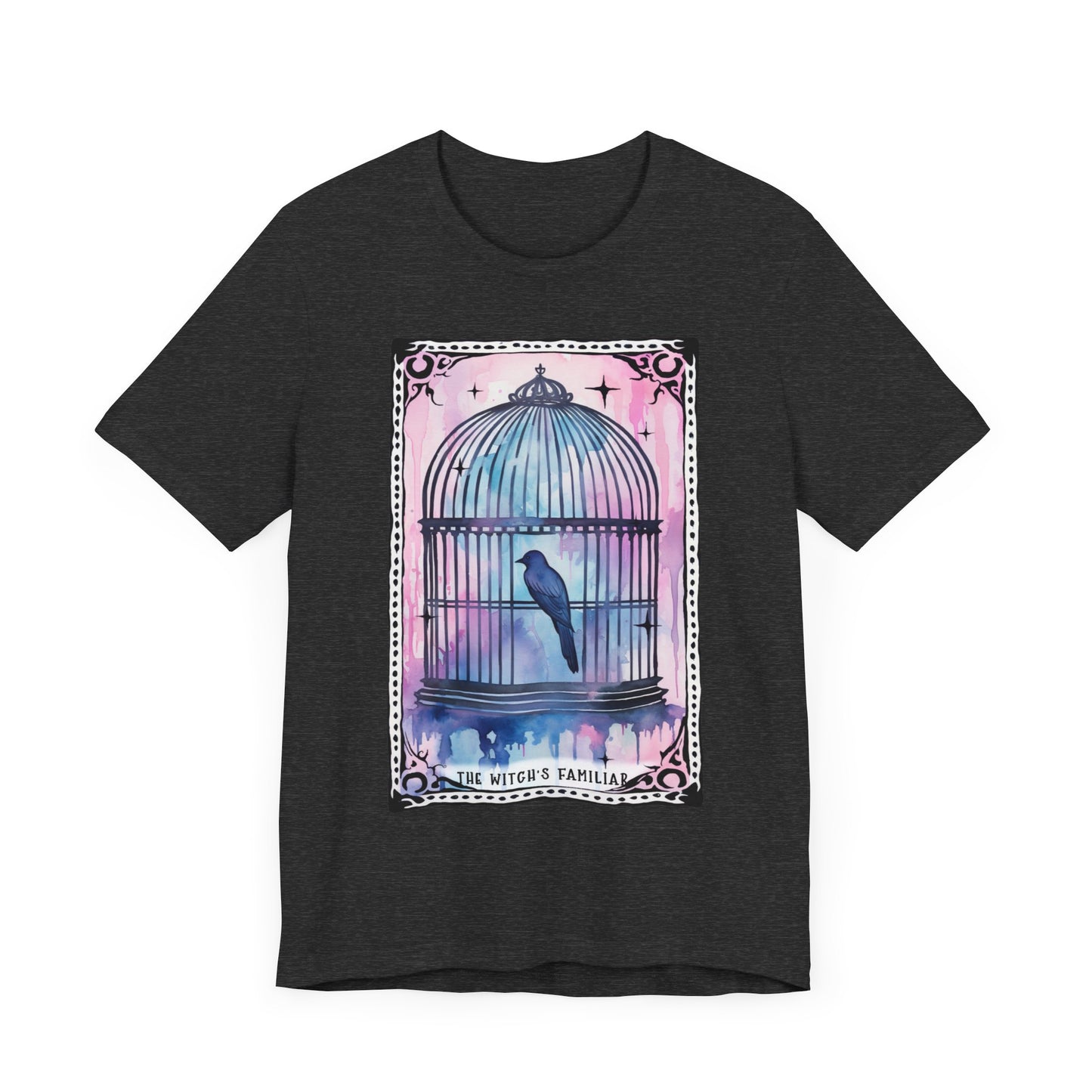 The Witch's Familiar Jersey unisex tee, Halloween Graphic Tee, Spooky Shirt, Trick or Treat Tee, Halloween Costume, Festive Gift