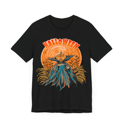 Halloween Headless Horseman Jersey unisex tee, Halloween Graphic Tee, Spooky Shirt, Trick or Treat Tee, Halloween Costume, Festive Gift