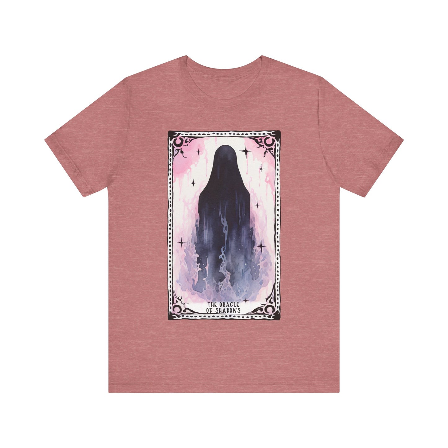 The Oracle of Shadows unisex tee, Halloween Graphic Tee, Spooky Shirt, Trick or Treat Tee, Halloween Costume, Festive Gift